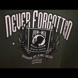 Pow Mia never forgot uss Lexington t-shirt